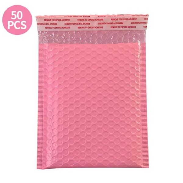 packing bags 50 pieces of bubble envelope pink polyethylene ziplock gift bag packaging
packing bags 50 pieces of bubble envelope pink polyethylene ziplock gift bag packaging