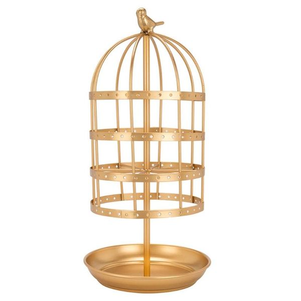 jewelry pouches, bags n58f bird cage rack four-layer golden rotating display stand earrings net celebrity, Pink;blue
jewelry pouches, bags n58f bird cage rack four-layer golden rotating display stand earrings net celebrity, Pink;blue