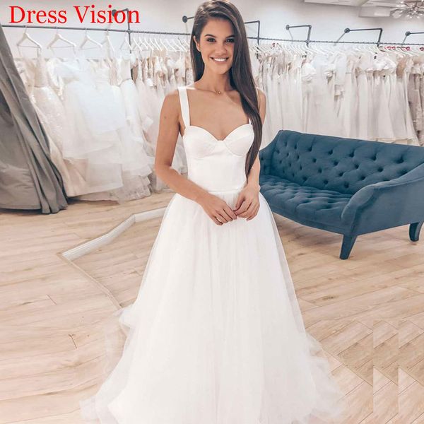 2021 simple satin wedding robe soire mariage vestido de noiva suknia lubna lace-up w01u, White
2021 simple satin wedding robe soire mariage vestido de noiva suknia lubna lace-up w01u, White