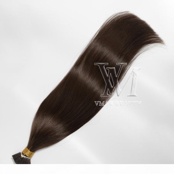 vmae 1g strand 100g pre bonded #4 dark brown indian straight keratin single double drawn i tip remy virgin human hair extensions, Black
vmae 1g strand 100g pre bonded #4 dark brown indian straight keratin single double drawn i tip remy virgin human hair extensions, Black