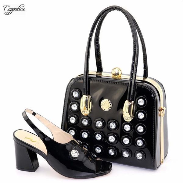 dress shoes black party set high heel women pump matching with bag stones t8101 height 8.6 cm
dress shoes black party set high heel women pump matching with bag stones t8101 height 8.6 cm