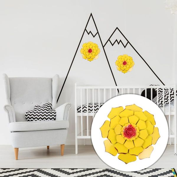 decorative flowers & wreaths 1pc wall flower shape decoration living room creative ornament
decorative flowers & wreaths 1pc wall flower shape decoration living room creative ornament