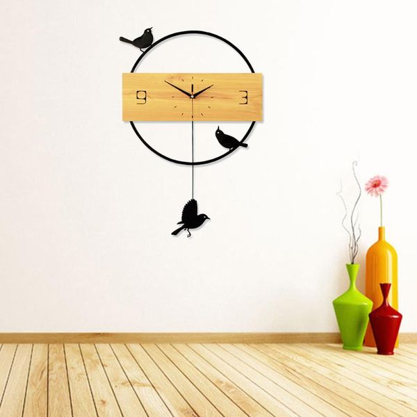 1pc creative bird wall clock fashion wall decorative hanging clock art decor for home office living room bedroom
1pc creative bird wall clock fashion wall decorative hanging clock art decor for home office living room bedroom
