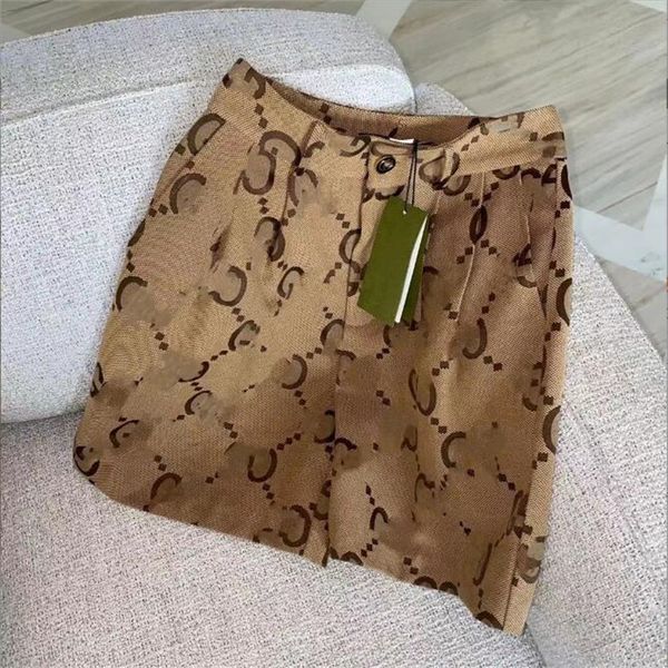 2022 designer fashion spring and summer women's shorts new double g full print jacquard letters old flower loose retro casual pants, White;black
2022 designer fashion spring and summer women's shorts new double g full print jacquard letters old flower loose retro casual pants, White;black