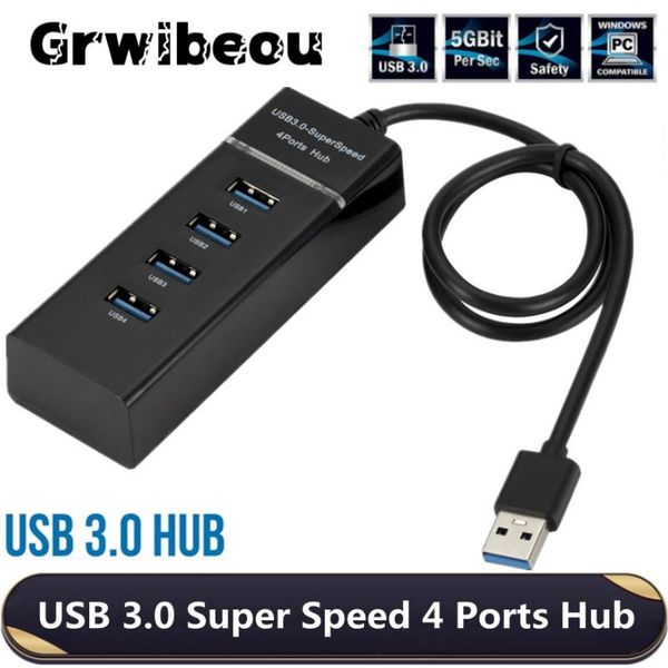 hubs grwibeou usb 3.0 hub 4 ports splitter high speed adapter expander cable for deskpc laptop
hubs grwibeou usb 3.0 hub 4 ports splitter high speed adapter expander cable for deskpc laptop