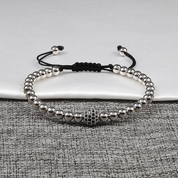 beaded, strands micro pave cz copper beads bracelet disco ball charm adjusted rope braided bangles for women men classic jewelry bileklik, Black
beaded, strands micro pave cz copper beads bracelet disco ball charm adjusted rope braided bangles for women men classic jewelry bileklik, Black