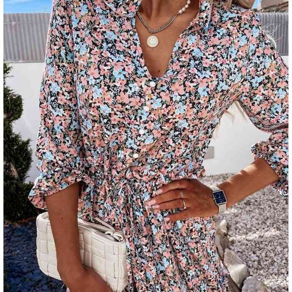 2021 summer women vintage high waist ruffle lady casual v-neck elegant floral printed puff sleeve female dress, Black;gray
2021 summer women vintage high waist ruffle lady casual v-neck elegant floral printed puff sleeve female dress, Black;gray