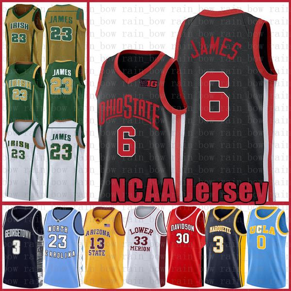 ohio state buckeyes 6 lebron 23 james ncaa stephen 30 curry university dwyane 3 wade college earvin 33 johnson basketball jersey allen 3 ive, Black
ohio state buckeyes 6 lebron 23 james ncaa stephen 30 curry university dwyane 3 wade college earvin 33 johnson basketball jersey allen 3 ive, Black