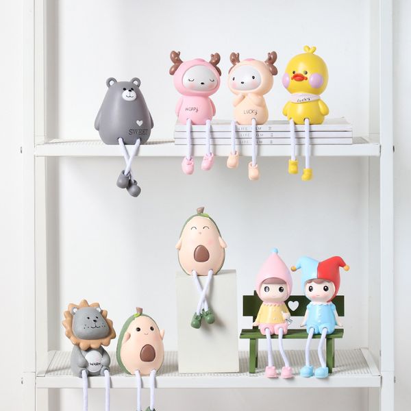 2pcs/set nordic creative wall hanging resin foot doll crafts lovers girls birthday gifts elf doll figurines home decoration c0220
2pcs/set nordic creative wall hanging resin foot doll crafts lovers girls birthday gifts elf doll figurines home decoration c0220