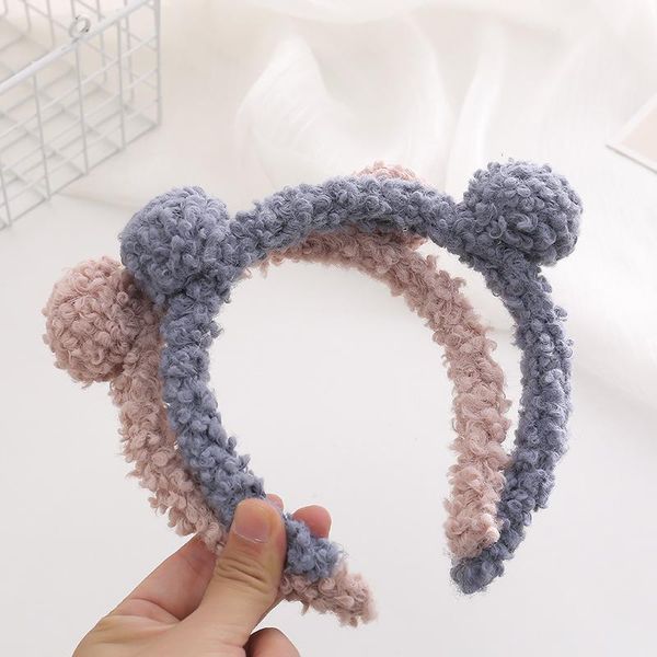 new children winter faux lambswool headbands fluffy bear ear hairband solid thick head hoop hair holder party hair accessories, Slivery;white
new children winter faux lambswool headbands fluffy bear ear hairband solid thick head hoop hair holder party hair accessories, Slivery;white