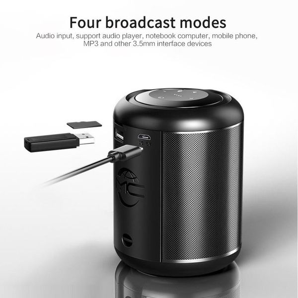 hifi mini bluetooth speaker 2200mah 3d surround sound wireless speaker column usb aux tf outdoor subwoofer loudspeaker sound box
hifi mini bluetooth speaker 2200mah 3d surround sound wireless speaker column usb aux tf outdoor subwoofer loudspeaker sound box