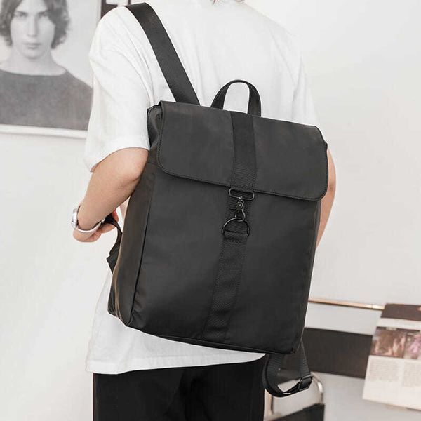 2021 new korean style backpack men s business casual street backpack trendy nylon waterproof student schoolbag
2021 new korean style backpack men s business casual street backpack trendy nylon waterproof student schoolbag