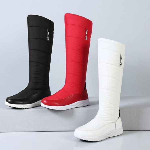 boots 2021 quality down female snow winter warm party casual shoes woman women knee high waterproof non-slip, Black
boots 2021 quality down female snow winter warm party casual shoes woman women knee high waterproof non-slip, Black