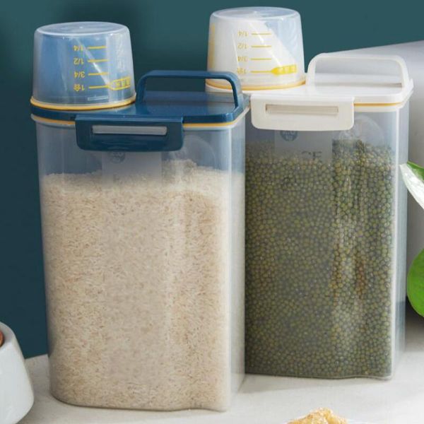 storage bottles & jars kitchen plastic grains box home rice bucket insect-proof sealed moisture-proof tank organizer
storage bottles & jars kitchen plastic grains box home rice bucket insect-proof sealed moisture-proof tank organizer
