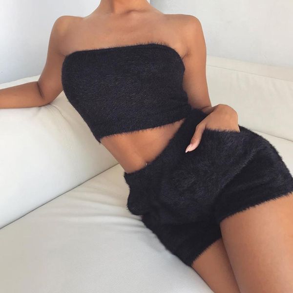 women 2pcs vest fuzzy plush bodycon crop mini skirt set backless suits party clubwear clothes sets s-xl, Gray
women 2pcs vest fuzzy plush bodycon crop mini skirt set backless suits party clubwear clothes sets s-xl, Gray
