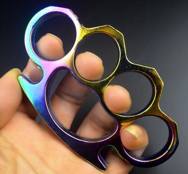 about 154g weight chromatic colour thick steel brass knuckle dusters self defense personal security women's and men's self-defense
about 154g weight chromatic colour thick steel brass knuckle dusters self defense personal security women's and men's self-defense
