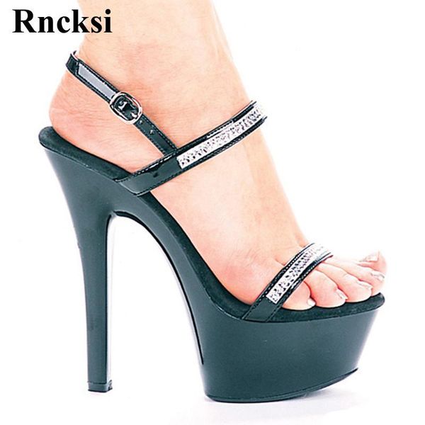 sandals rncksi women straps wedding party dress 15cm high heels black platform night club pole dance
sandals rncksi women straps wedding party dress 15cm high heels black platform night club pole dance