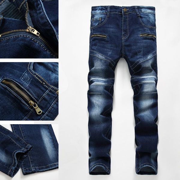 men's jeans men pants blue denim autumn and winter mid-length high-quality brand fashion straight slim
men's jeans men pants blue denim autumn and winter mid-length high-quality brand fashion straight slim