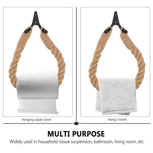toilet paper holders retro holder creative rope roll towel dispenser wall mounted hanging bathroom storage rack
toilet paper holders retro holder creative rope roll towel dispenser wall mounted hanging bathroom storage rack