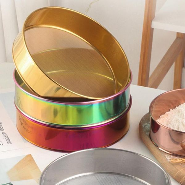 baking & pastry tools s flour sieve anti-rust portable lightweight round powder sifter mesh tool for home
baking & pastry tools s flour sieve anti-rust portable lightweight round powder sifter mesh tool for home