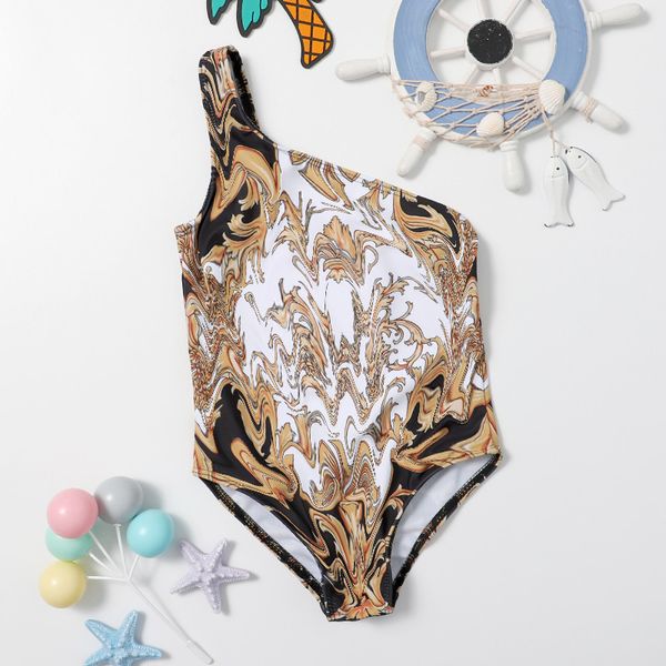 cute children bathing suit baroque printed swimwear designer soft breathable beachwear for baby swimming suit wholesale, White;black
cute children bathing suit baroque printed swimwear designer soft breathable beachwear for baby swimming suit wholesale, White;black