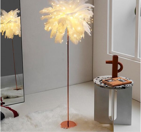 feather floor lamp girl living room bedroom sofa bedside net red luxury led vertical table lamp
feather floor lamp girl living room bedroom sofa bedside net red luxury led vertical table lamp
