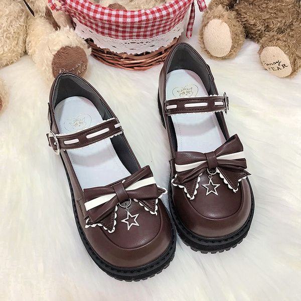 anime cosplay lolita mid-heel shoes harujuku jk uniform round toe student women's platform bowknot star buckle 19nv, Black
anime cosplay lolita mid-heel shoes harujuku jk uniform round toe student women's platform bowknot star buckle 19nv, Black