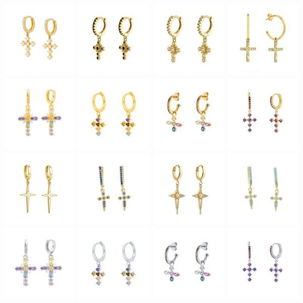 dangle & chandelier gs 925 sterling silver dangling cross earrings colorful cubic zirconia jeweled various pendant drop gift
dangle & chandelier gs 925 sterling silver dangling cross earrings colorful cubic zirconia jeweled various pendant drop gift