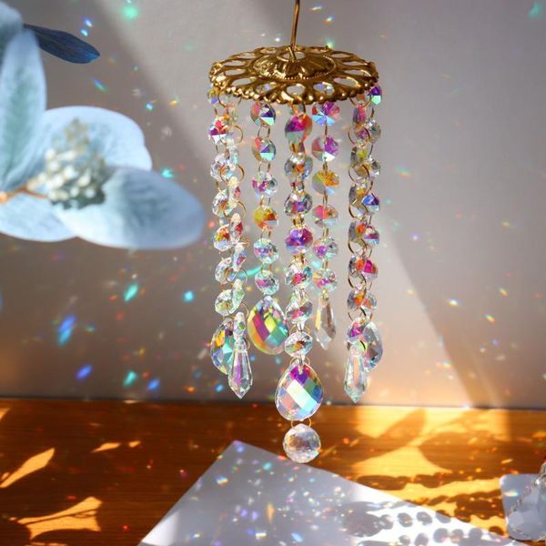 decorative objects & figurines colorful crystal wind chimes for home room window curtains decoration outdoor garden backyard patio lawn deco
decorative objects & figurines colorful crystal wind chimes for home room window curtains decoration outdoor garden backyard patio lawn deco