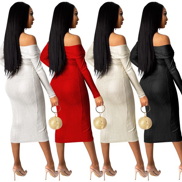 spring party dress women red v neck off shoulder side slit midi dress pleated vestidos elegant club bodycon dresses, Black;gray
spring party dress women red v neck off shoulder side slit midi dress pleated vestidos elegant club bodycon dresses, Black;gray