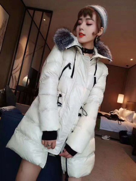 monclair luxury france women's down jackets designer brand maya long hooded fur collar slim fit loose thick slimming fashion trend top, Black
monclair luxury france women's down jackets designer brand maya long hooded fur collar slim fit loose thick slimming fashion trend top, Black