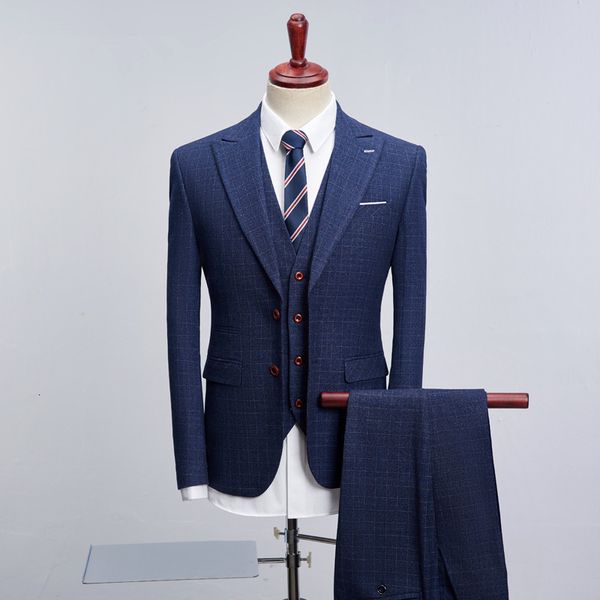 the 2021 classic plaid mens slim fit pinstripe smart men 3 piece male suits 1015 4qjw, White;black
the 2021 classic plaid mens slim fit pinstripe smart men 3 piece male suits 1015 4qjw, White;black