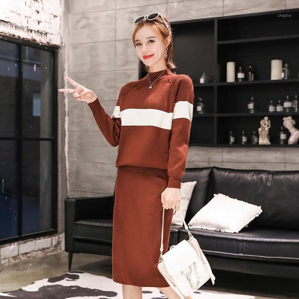 two piece dress f631 2021 autumn winter women fashion casual 2pieces set suit, White
two piece dress f631 2021 autumn winter women fashion casual 2pieces set suit, White