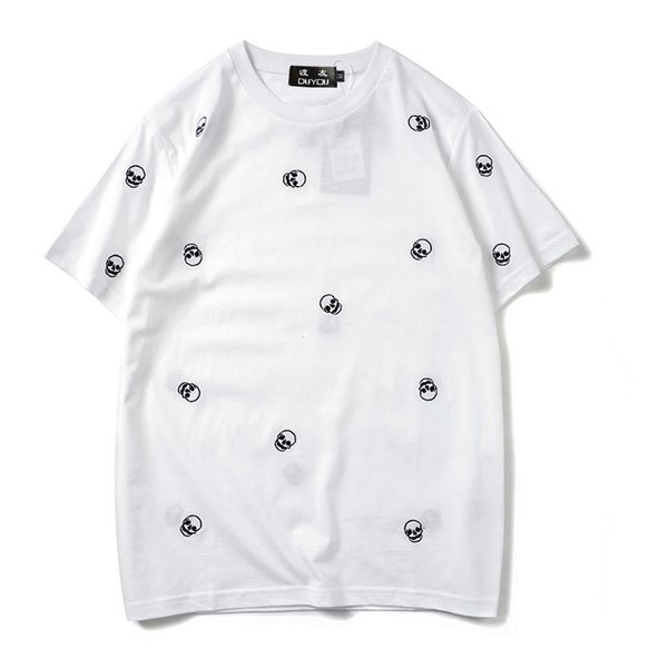 2021 new full body small skull embroidery cotton short sleeve men's cartoon parttern t-shirt women t shirts|streetwear x82q, White;black
2021 new full body small skull embroidery cotton short sleeve men's cartoon parttern t-shirt women t shirts|streetwear x82q, White;black