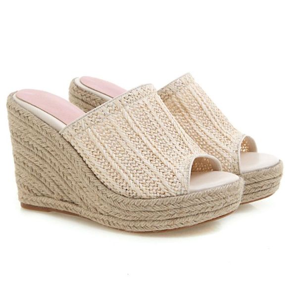 dress shoes womens open toe wedges thick bottom comfortable casual slippers summer style pumps slip on sandalias femeninas, Black
dress shoes womens open toe wedges thick bottom comfortable casual slippers summer style pumps slip on sandalias femeninas, Black