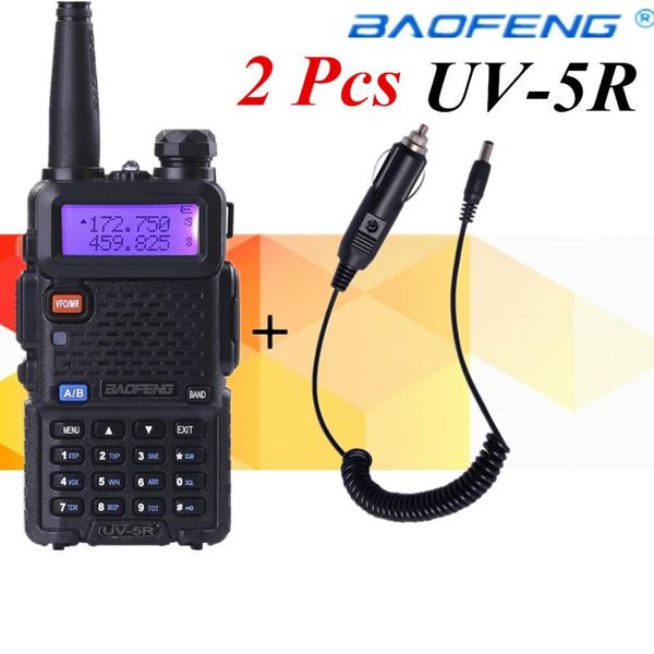 walkie talkie 2pcs baofeng uv-5r cb radio vox 10 km pair two way communicador for ham raido uv5r
walkie talkie 2pcs baofeng uv-5r cb radio vox 10 km pair two way communicador for ham raido uv5r