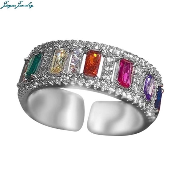 wedding rings fashion bohemian thin copper rainbow ring female charm zircon jewelry for women anniversary gifts, Slivery;golden
wedding rings fashion bohemian thin copper rainbow ring female charm zircon jewelry for women anniversary gifts, Slivery;golden