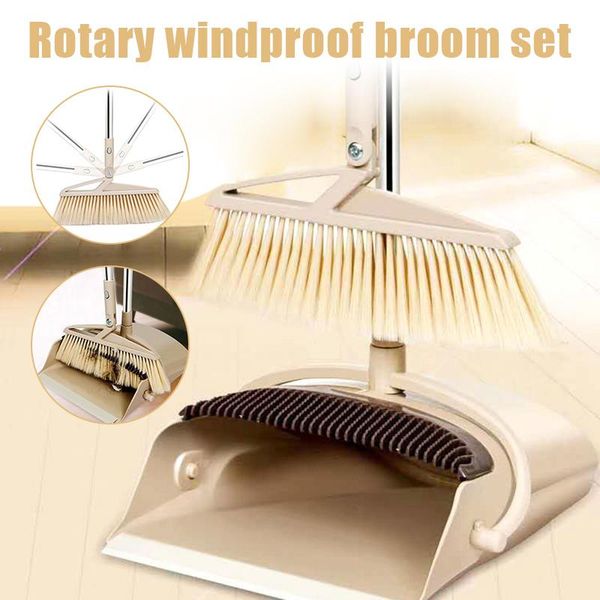 rotatable windproof broom dustpan set adjustable large capacity detachable sweeping tool hg99
rotatable windproof broom dustpan set adjustable large capacity detachable sweeping tool hg99