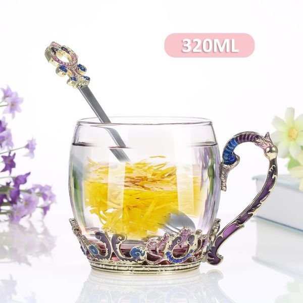 wine glasses chrysanthemum enamel crystal cup flower tea glass high-grade cups with spoon handle perfect gift for lover wedding mugs
wine glasses chrysanthemum enamel crystal cup flower tea glass high-grade cups with spoon handle perfect gift for lover wedding mugs