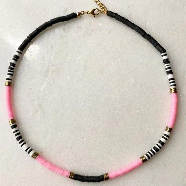 chokers bohemian handmade jewelry necklace for woman soft pottery chain classic retro choker simple and fashionable, trend in 2021, Golden;silver
chokers bohemian handmade jewelry necklace for woman soft pottery chain classic retro choker simple and fashionable, trend in 2021, Golden;silver