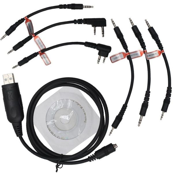 video cables & connectors 6 in 1 usb programming cable for motorola hyt icom baofeng puxing yaesu walkie talkie radio date transceiv
video cables & connectors 6 in 1 usb programming cable for motorola hyt icom baofeng puxing yaesu walkie talkie radio date transceiv