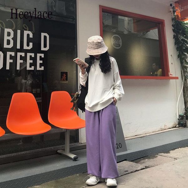 women's pants & capris korean fashion purple jogging sweatpants women baggy harajuku oversize joggers sports soft girl wide trousers 20, Black;white
women's pants & capris korean fashion purple jogging sweatpants women baggy harajuku oversize joggers sports soft girl wide trousers 20, Black;white