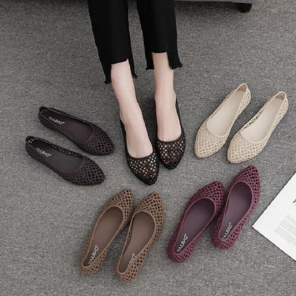 summer korean style outdoor women pvc pointed toe shallow hollow beach sandals ladies cut out slip-on jelly shoes 20210323, Black
summer korean style outdoor women pvc pointed toe shallow hollow beach sandals ladies cut out slip-on jelly shoes 20210323, Black