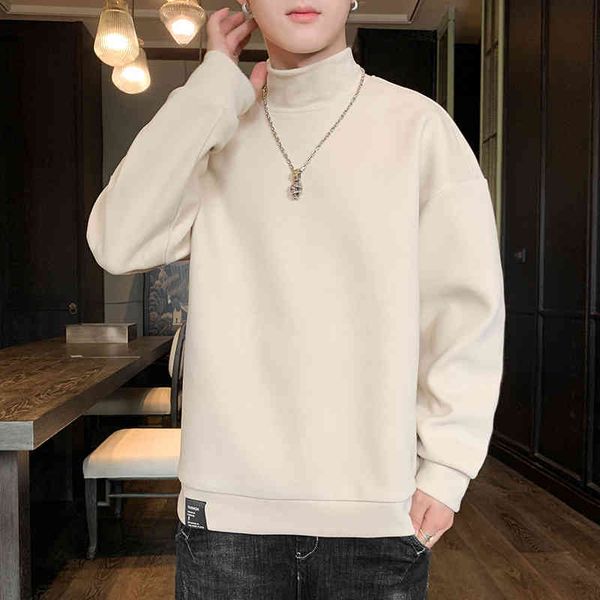 2021 autumn new style sweater men's korean version trend half high collar bottomed shirt youth casual versatile men's wear, Black
2021 autumn new style sweater men's korean version trend half high collar bottomed shirt youth casual versatile men's wear, Black