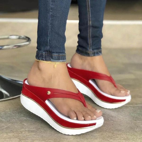 slippers flip flops women's fashion summer slope heel platform hollow comfortable sandals #01, Black
slippers flip flops women's fashion summer slope heel platform hollow comfortable sandals #01, Black