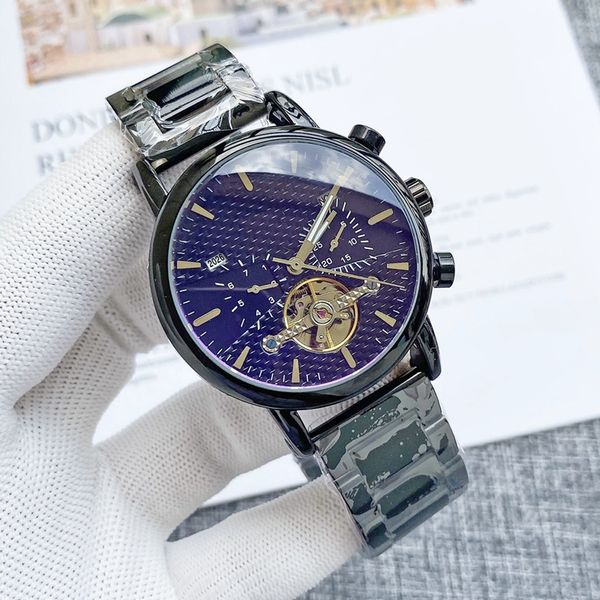 2021 new luxury mens watches large flywheel five stitches automatic mechanical watch brand business casual fashion series gift, Slivery;brown
2021 new luxury mens watches large flywheel five stitches automatic mechanical watch brand business casual fashion series gift, Slivery;brown