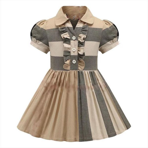 summer checkered for baby girls girl dress short sleeve luxury brands designer kids children clothes princess, Red;yellow
summer checkered for baby girls girl dress short sleeve luxury brands designer kids children clothes princess, Red;yellow