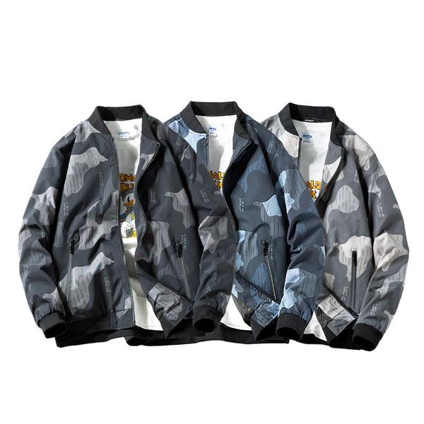 men's jackets camouflage bomber jacket 2021 autumn casual harajuku streetwear military male oversize japanese hip hop baseball coats 8x, Black;brown
men's jackets camouflage bomber jacket 2021 autumn casual harajuku streetwear military male oversize japanese hip hop baseball coats 8x, Black;brown
