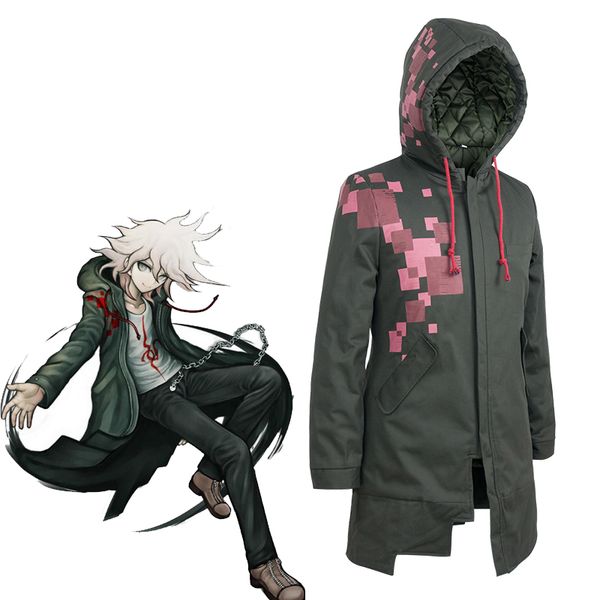 theme costume new super danganronpa komaeda nagito thicken hooded jacket cosplay costume dangan ronpa autumn winter long trench coat, Black;red
theme costume new super danganronpa komaeda nagito thicken hooded jacket cosplay costume dangan ronpa autumn winter long trench coat, Black;red