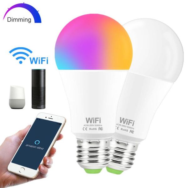bulbs smart light bulb wifi app wireless control led rgbw rgbww warm white / 15w lamp work with google home alexa
bulbs smart light bulb wifi app wireless control led rgbw rgbww warm white / 15w lamp work with google home alexa